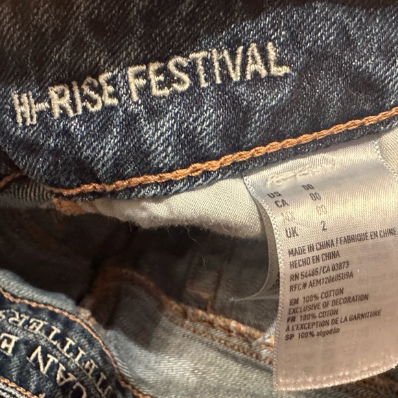 American Eagle Hi-Rise Festival Shorts - Picture 3 of 4